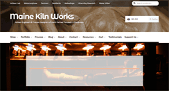 Desktop Screenshot of mainekilnworks.com
